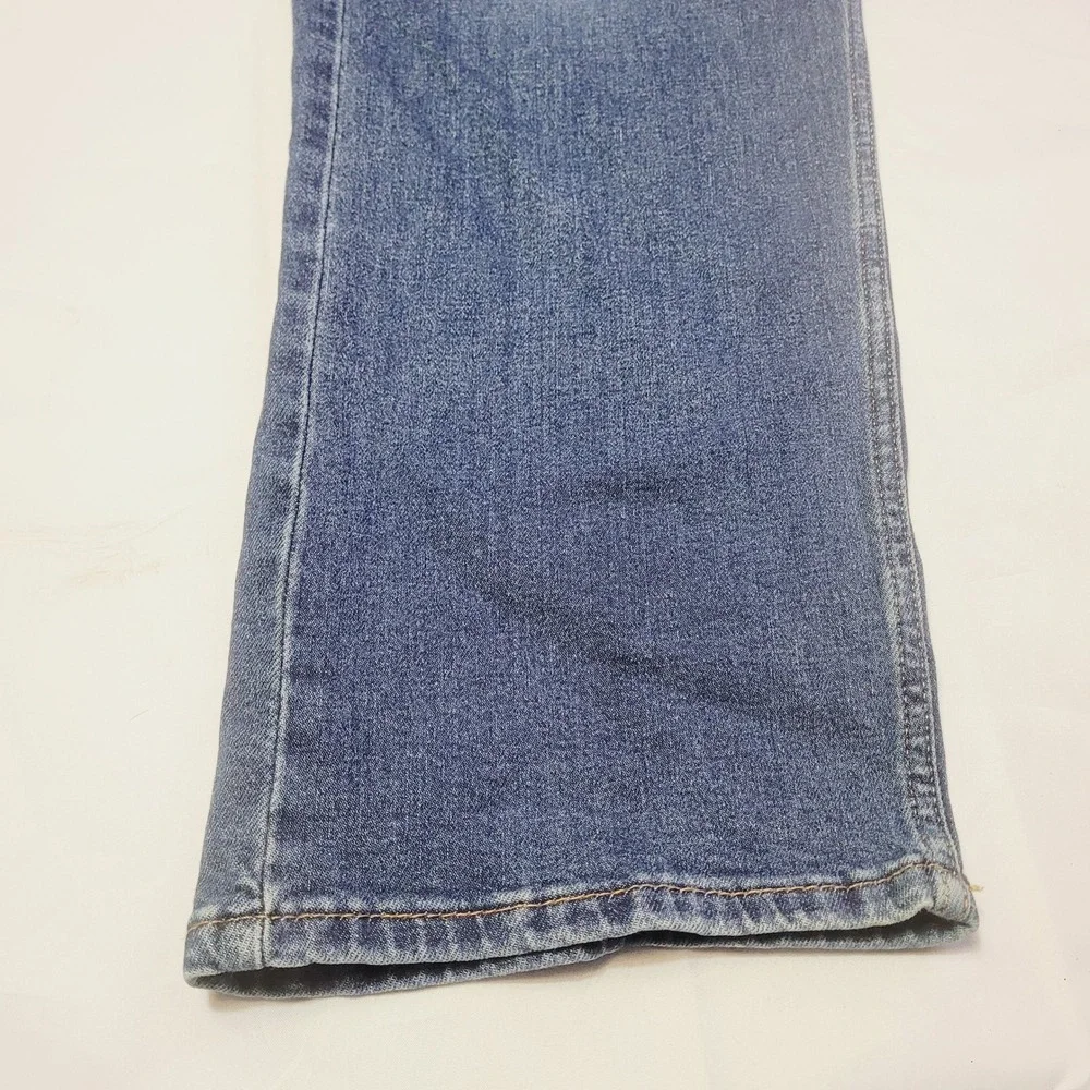 Levi's Men's 505 Regular Fit Jeans 40x32 Blue Straight Leg Denim D72